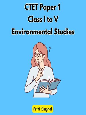cover image of CTET Paper 1 Class I to V Environmental Studies
